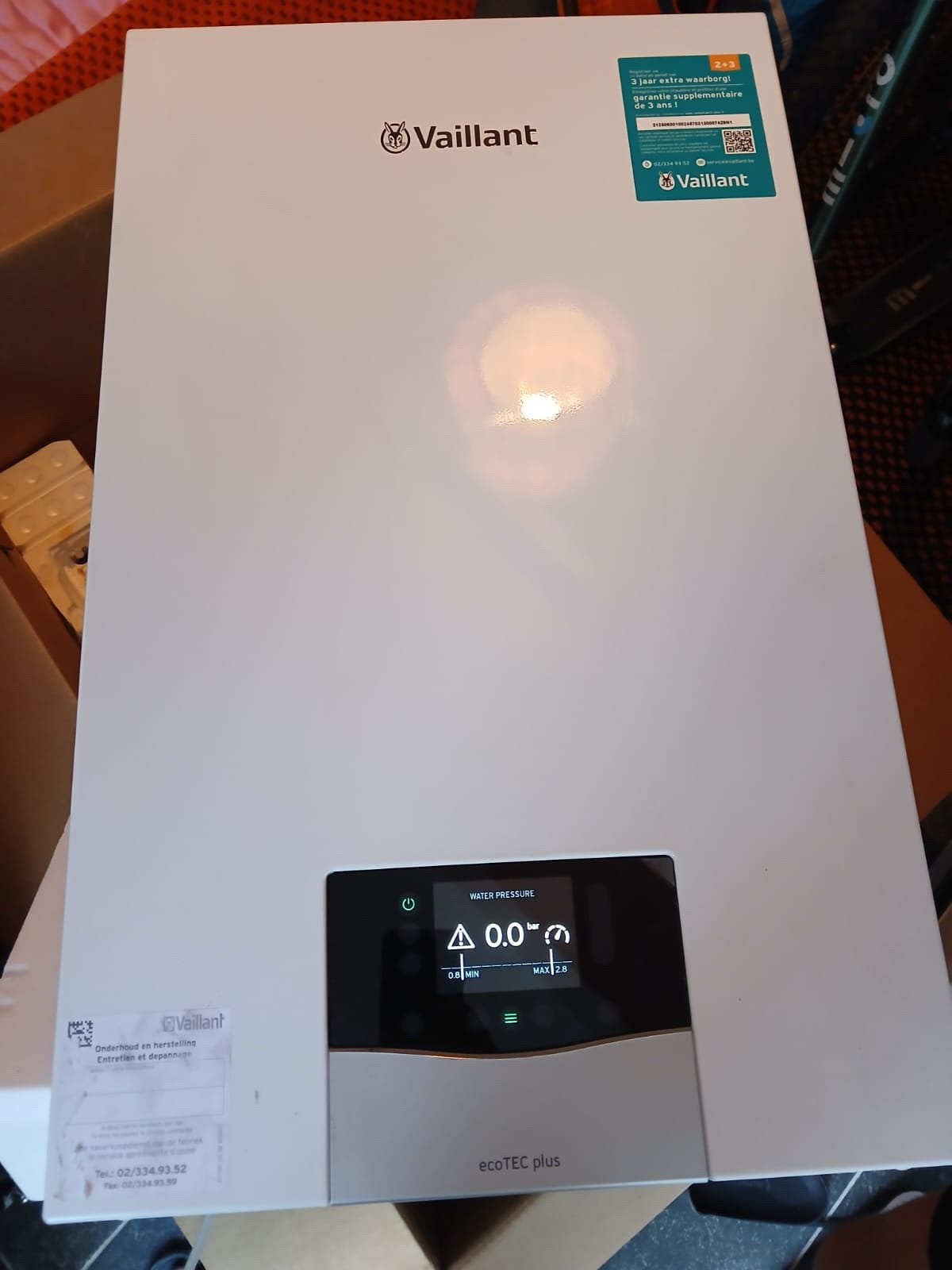 Vaillant ecoTEC plus VCW 32CS/1-5 - HR-ketel, Doe-het-zelf en Bouw, Ophalen, Zo goed als nieuw