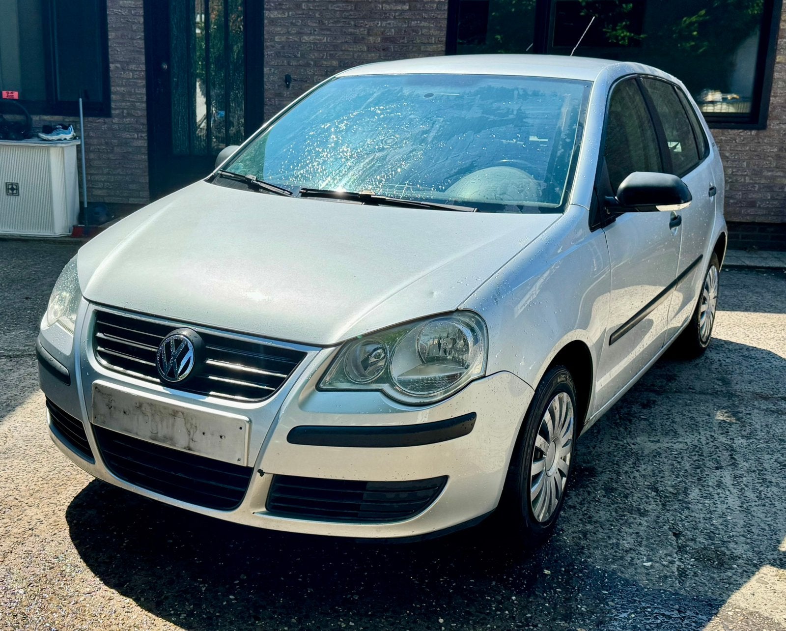 Climatiseur à essence/avec inspection Volkswagen polo 1.2 i, Autos, Argent ou Gris, Achat, 1200 kg, Noir