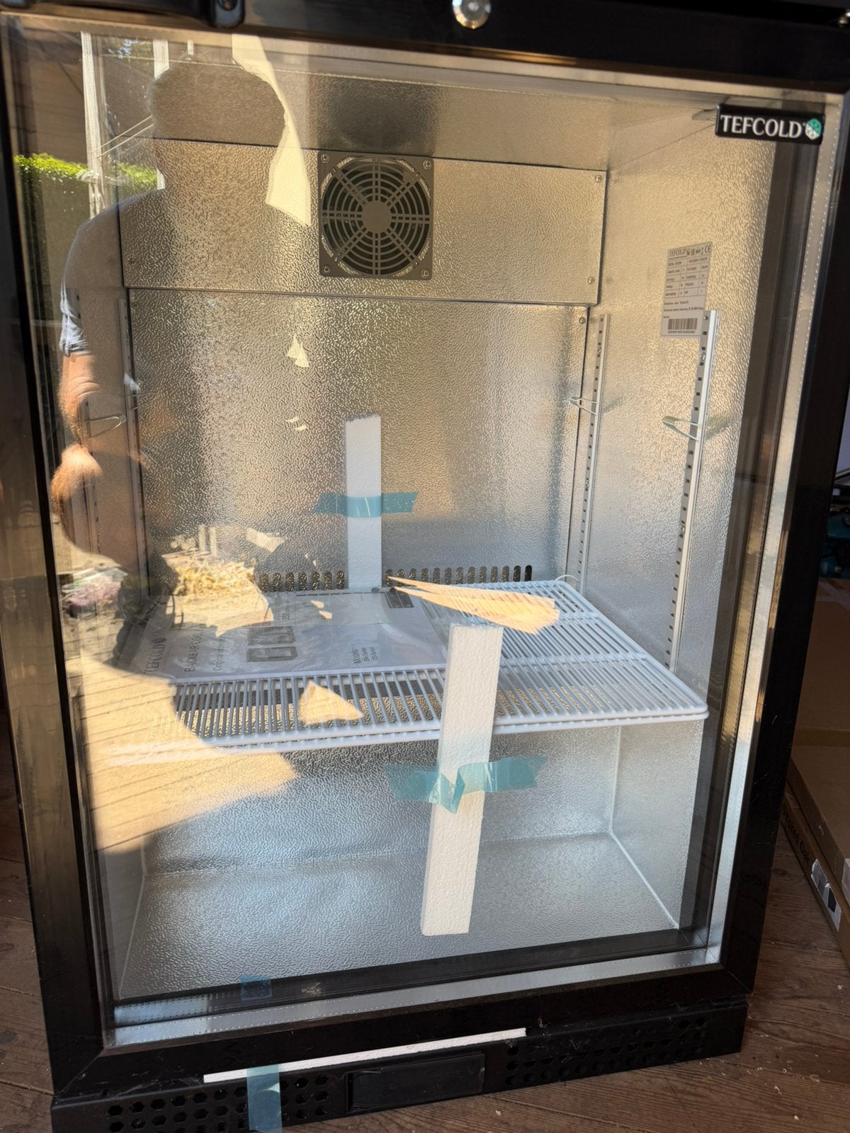 TEFCOLD DB126H – NIEUWE professionele barkoeler, Elektronische apparatuur, Koelkasten en IJskasten, Ophalen, Nieuw, Zonder vriesvak