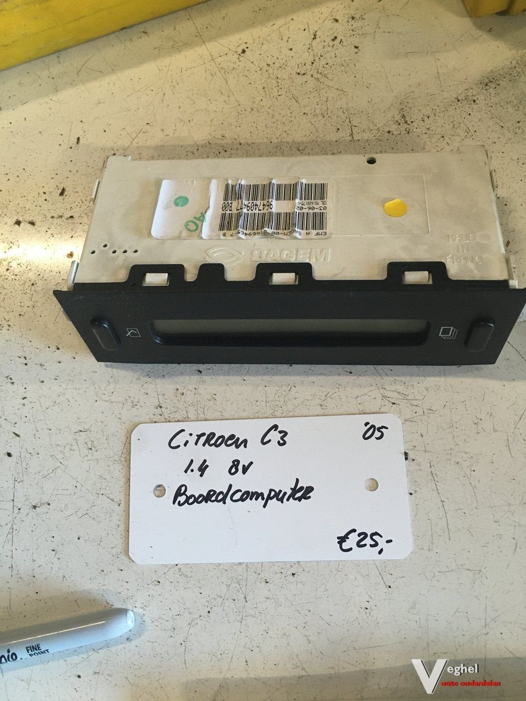 Citroen C3  1.4 8v  2005 Insturmentenpaneel, -, Utilisé, -, -