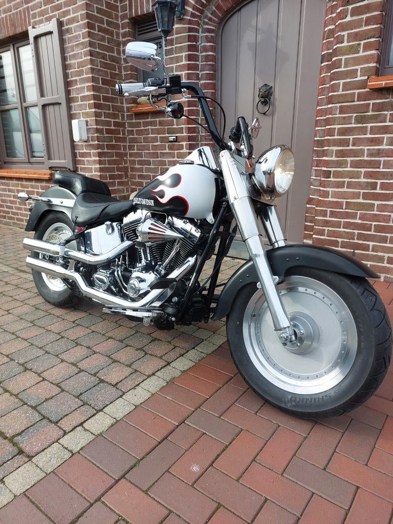 Harley-Davidson Fat Boy overname auto mogelijk, Motoren, 2 cilinders, Nieuw, Particulier, 1450 cc