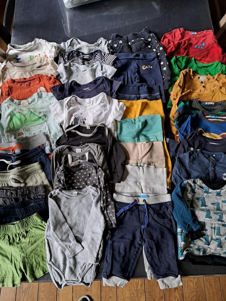 Pakket kinderkleding maat 74, Ophalen of Verzenden