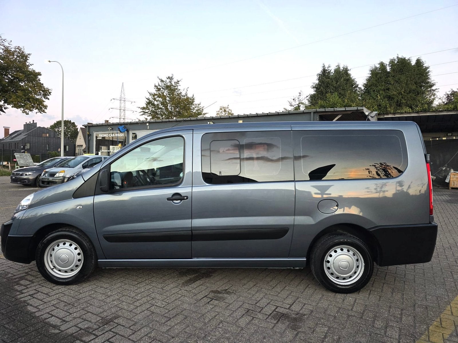Fiat Scudo 2.0D 9 places, Autos, Cuir, Achat, 4 portes, Noir