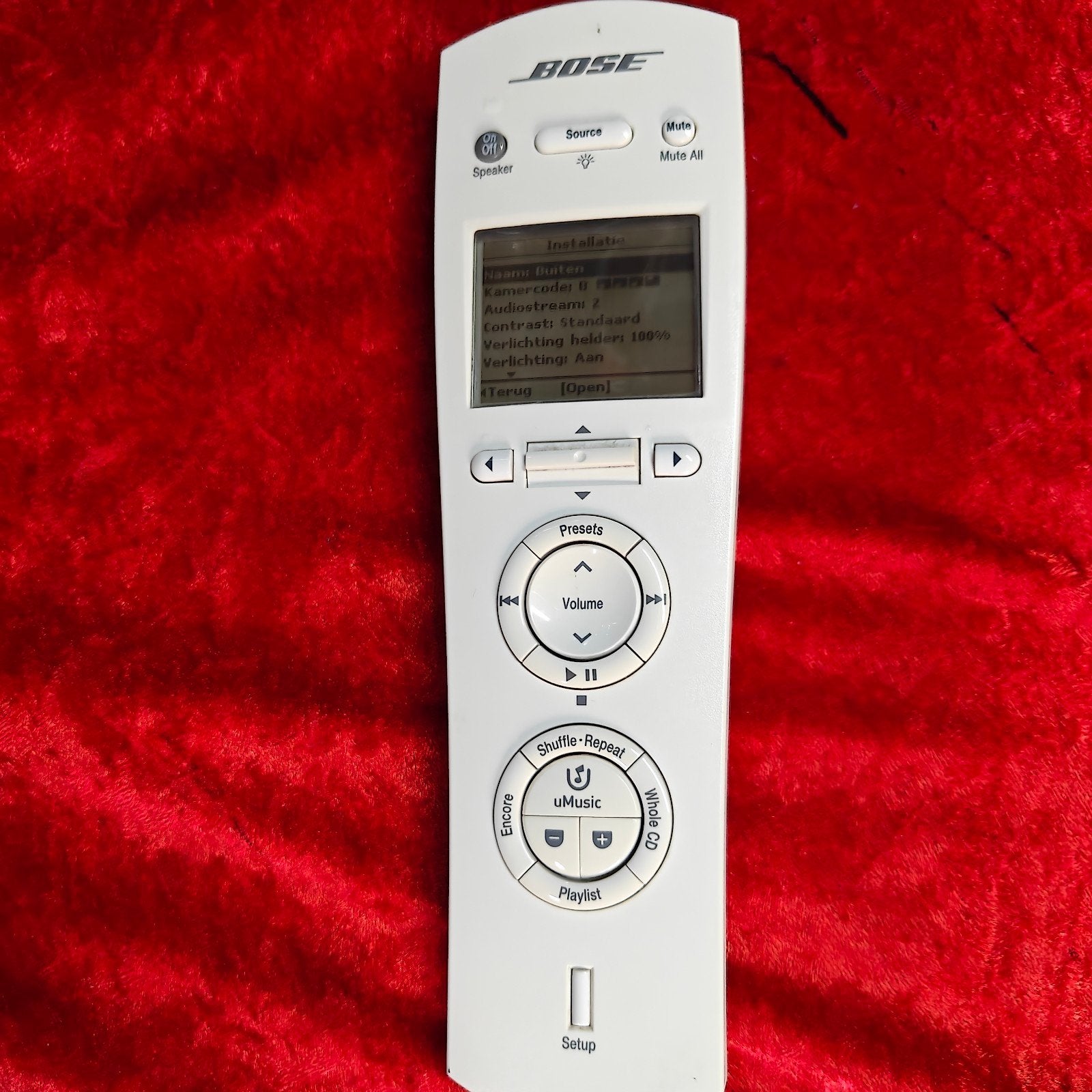 Bose RC48S2-40 afstandsbediening, Ophalen of Verzenden