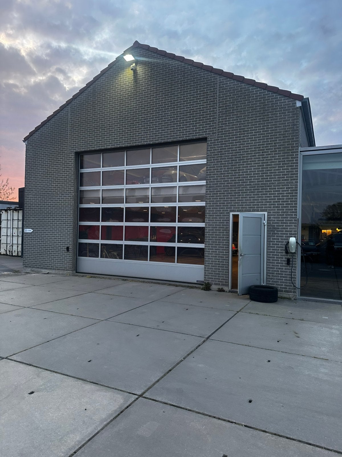 Sectionale poort Hormann A445 5xh4,5, Doe-het-zelf en Bouw, Deuren en Vliegenramen, Ophalen, Garagedeur, Kunststof, Gebruikt