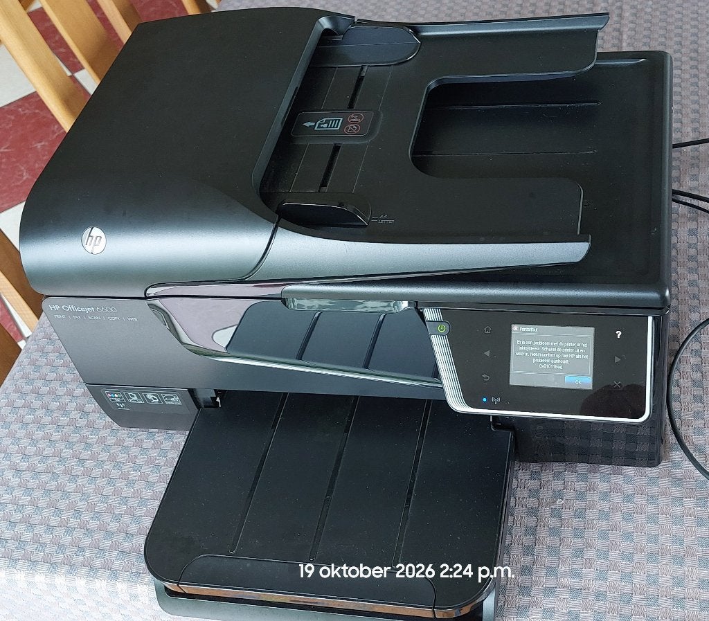 HP Officejet 6600 e-tout-en-un (problème de tête d'impr), Informatique & Logiciels, Fax, All-in-one, Sans fil, Enlèvement