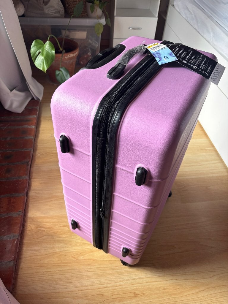 Koffer, Handtassen en Accessoires, Ophalen, Hard kunststof, Slot, 45 tot 55 cm