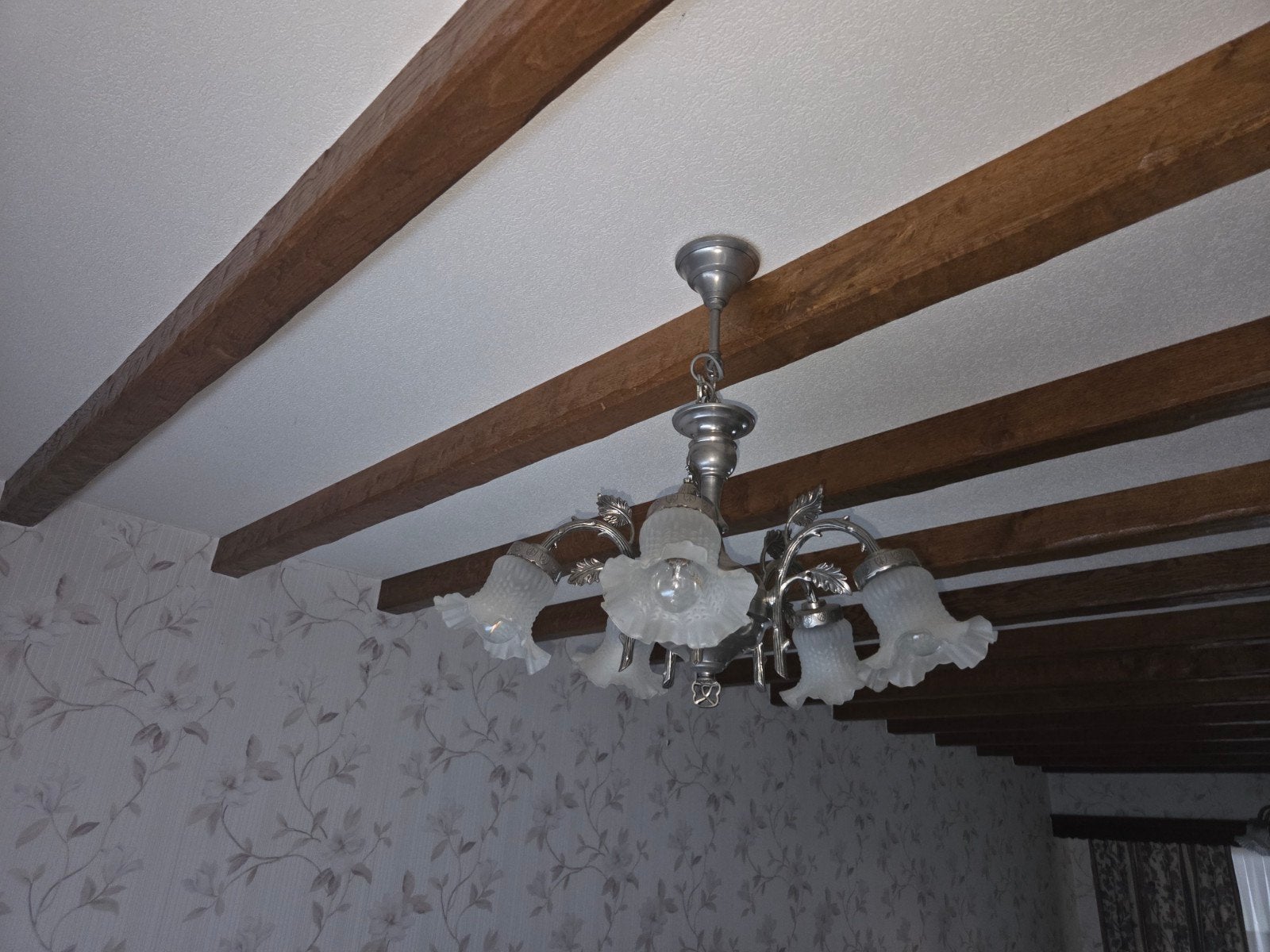 Tinnen luster., Huis en Inrichting, Ophalen of Verzenden