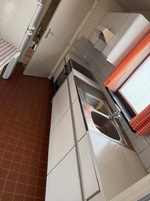 keukenkasten met fornuis + dampkap + spoelbak en kraan, Enlèvement, Comme neuf