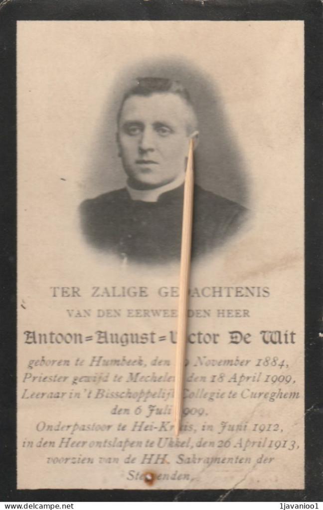 Prêtre De Wit, Envoi