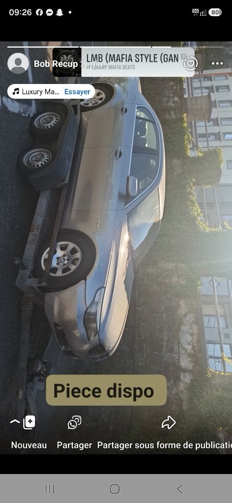 Toute piece bmw e60 520d 2006, Enlèvement ou Envoi, Utilisé, BMW