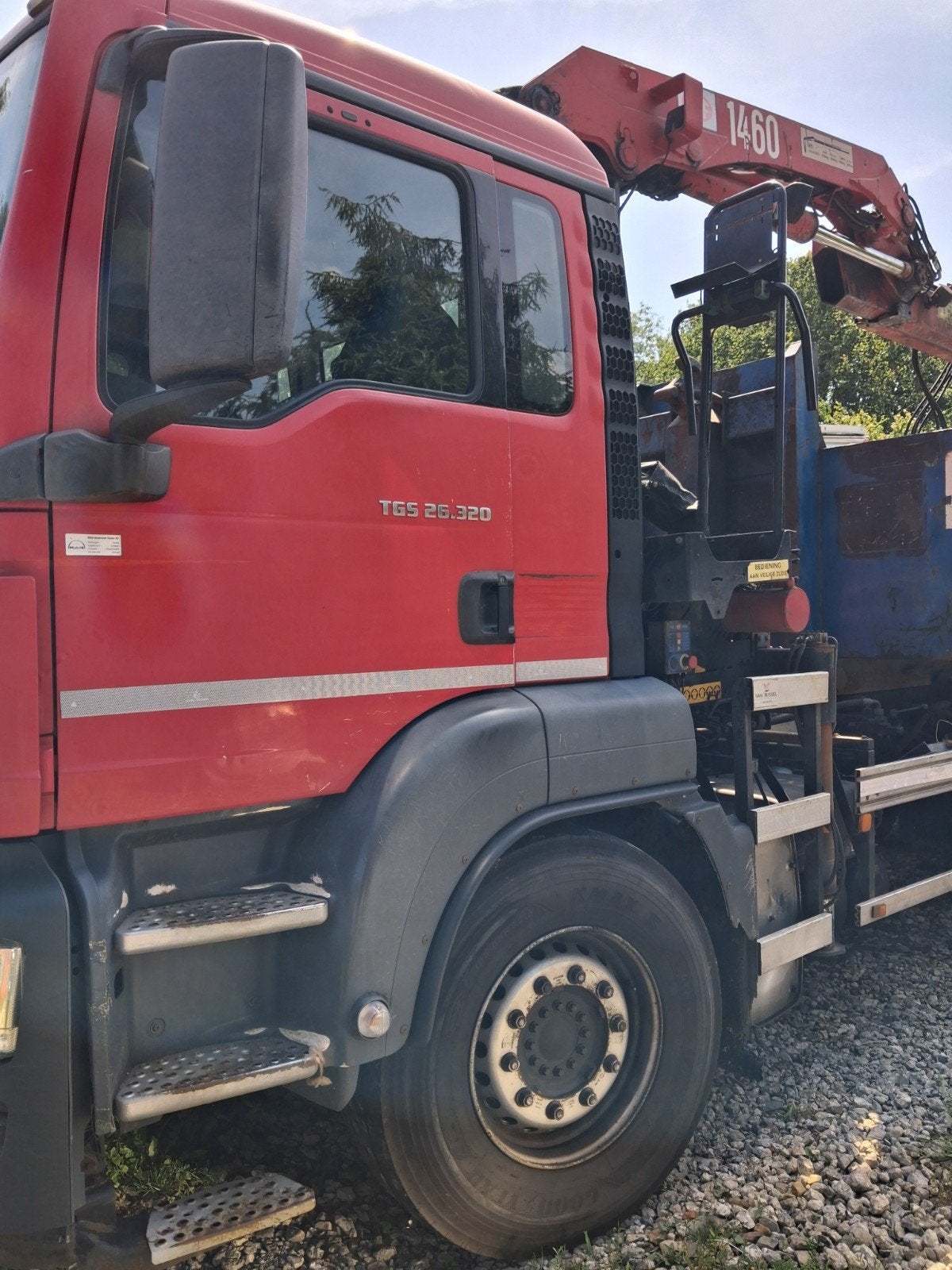 Vrachtwagen man tgs 26.320 kraan containersysteem, Achat, Boîte manuelle, MAN, Particulier