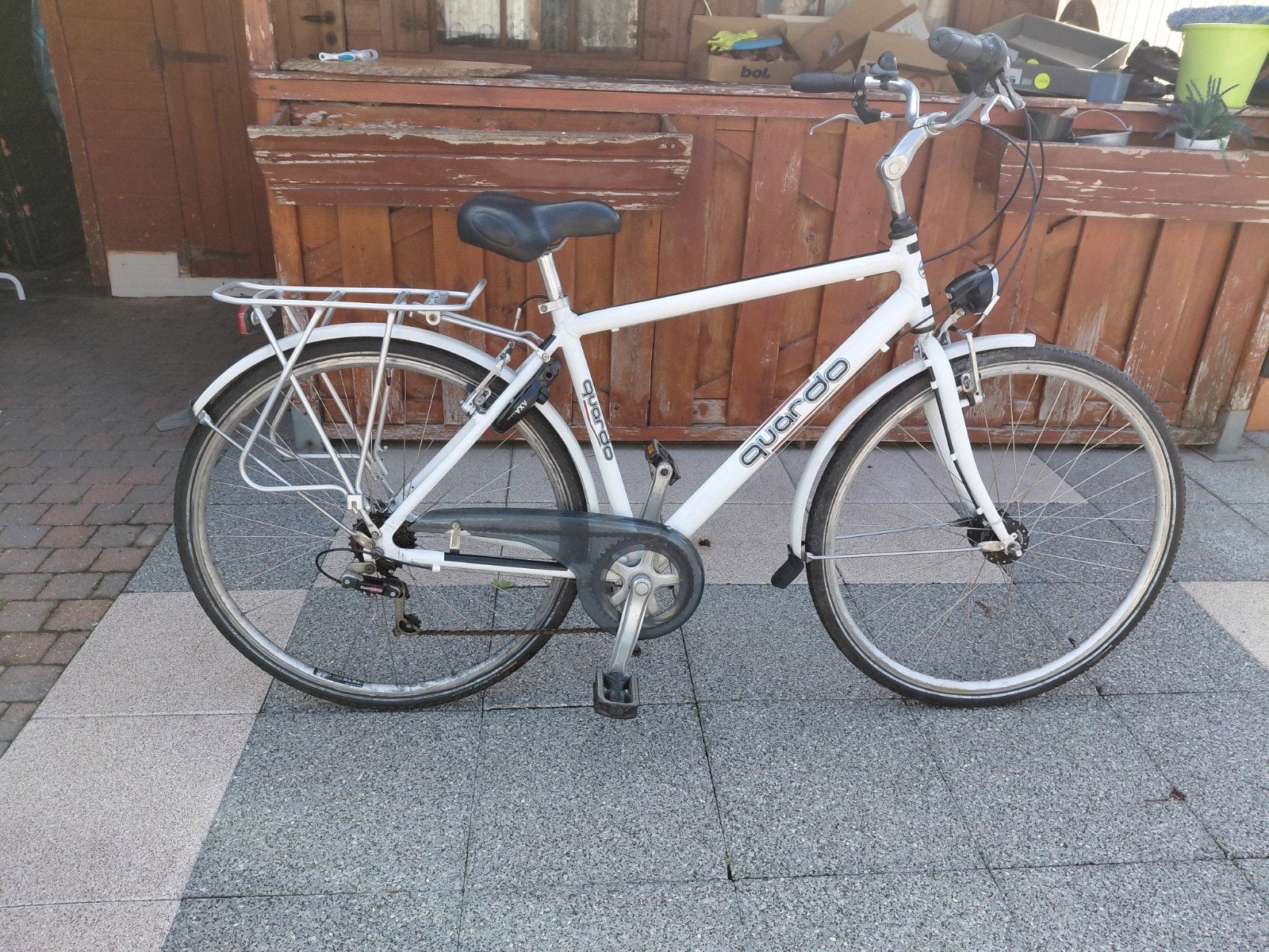 Herenfiets quatdo 28inch in zeer goed staat, Fietsen en Brommers, Ophalen