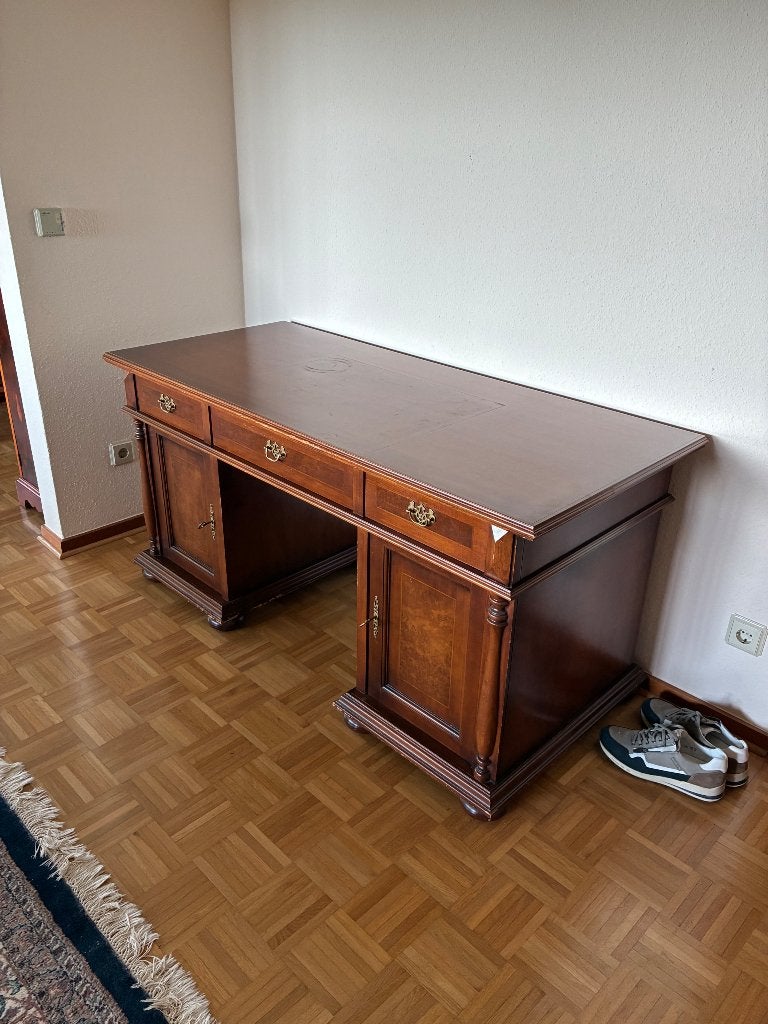Bureau, Huis en Inrichting, Bureaus, Antiek, Ophalen, Gebruikt, Hout