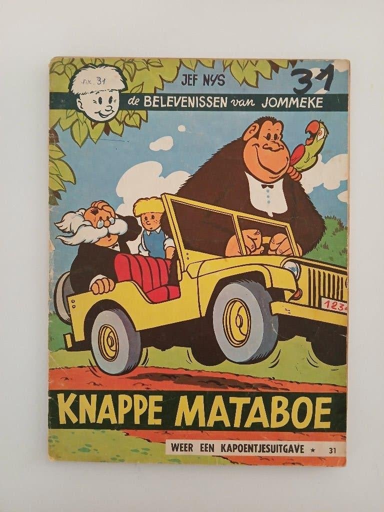 Jommeke nr. 31 - Knappe Mataboe (Kapoentjesuitgave 1967), Boeken, Stripverhalen, Eén stripboek, Jef Nys., Ophalen, Gelezen