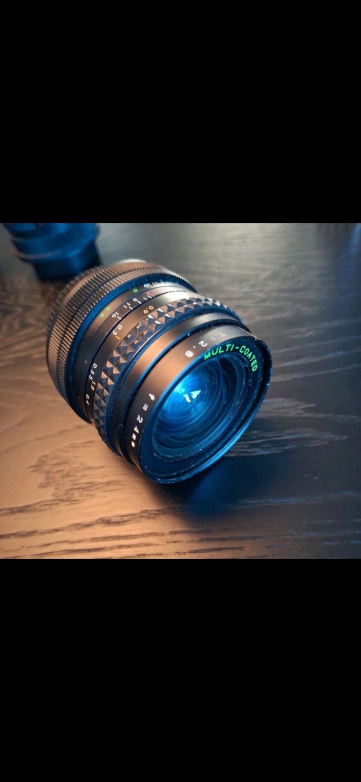 24mm lens Makinon, Ophalen of Verzenden, Zo goed als nieuw