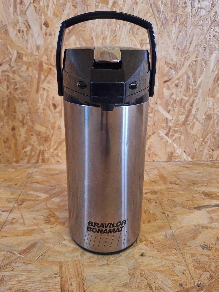 Bravilor Airpot Thermoskan Glas, 10 kopjes of meer, Ophalen of Verzenden, Gebruikt, Overige modellen