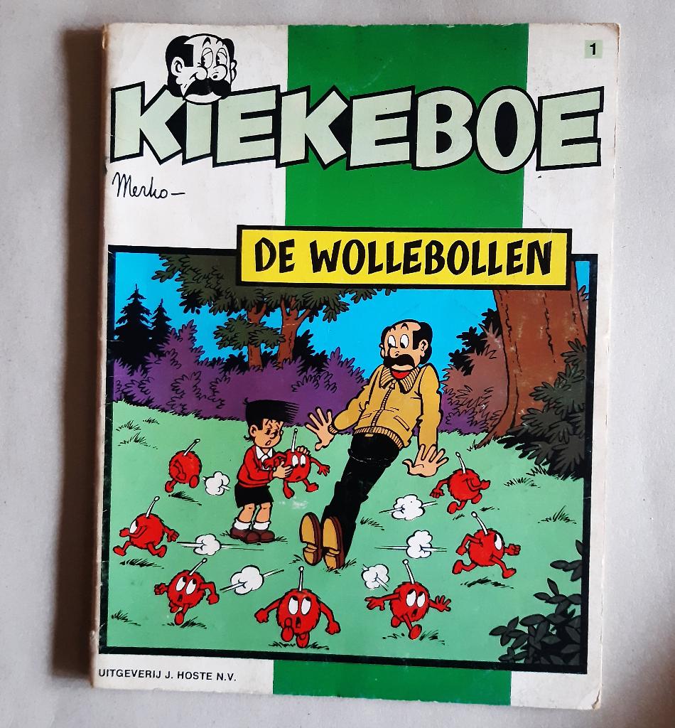 KIEKEBOE EERSTE DRUK Nr I DE WOLLEBOLLEN MERHO, Boeken, Ophalen of Verzenden, Gelezen, Merho