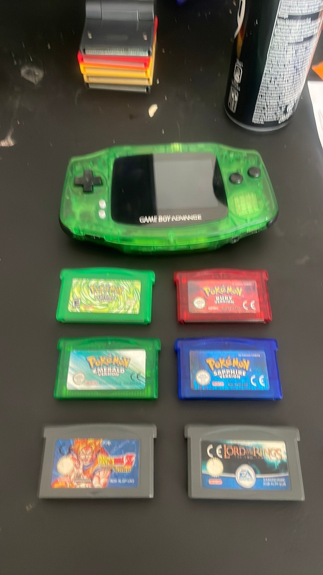 Game Boy Advance + jeux, Consoles de jeu & Jeux vidéo, Consoles de jeu | Nintendo Game Boy, Enlèvement ou Envoi, Comme neuf, Game Boy Advance