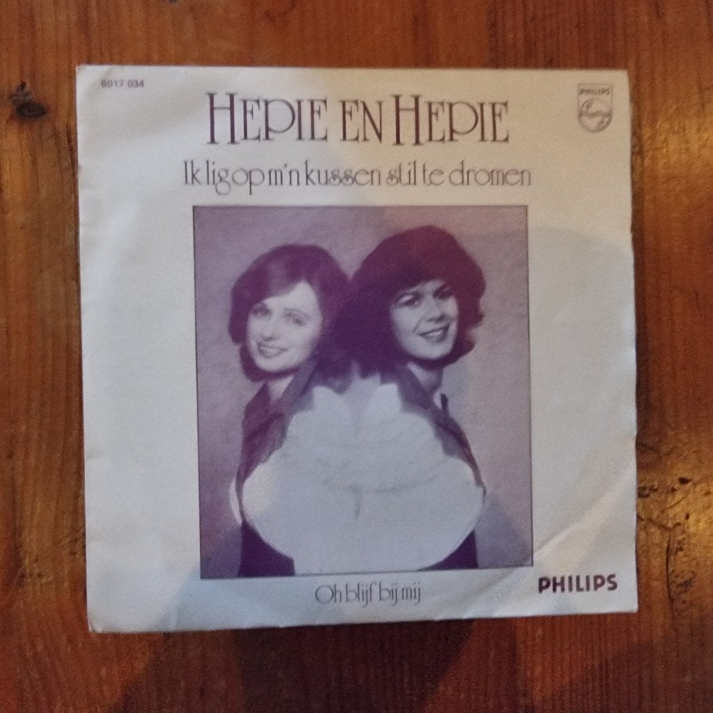 7" Hepie en Hepie - Ik lig op m'n kussen stil te dromen, CD & DVD, Enlèvement ou Envoi, Utilisé, 7 inch, En néerlandais