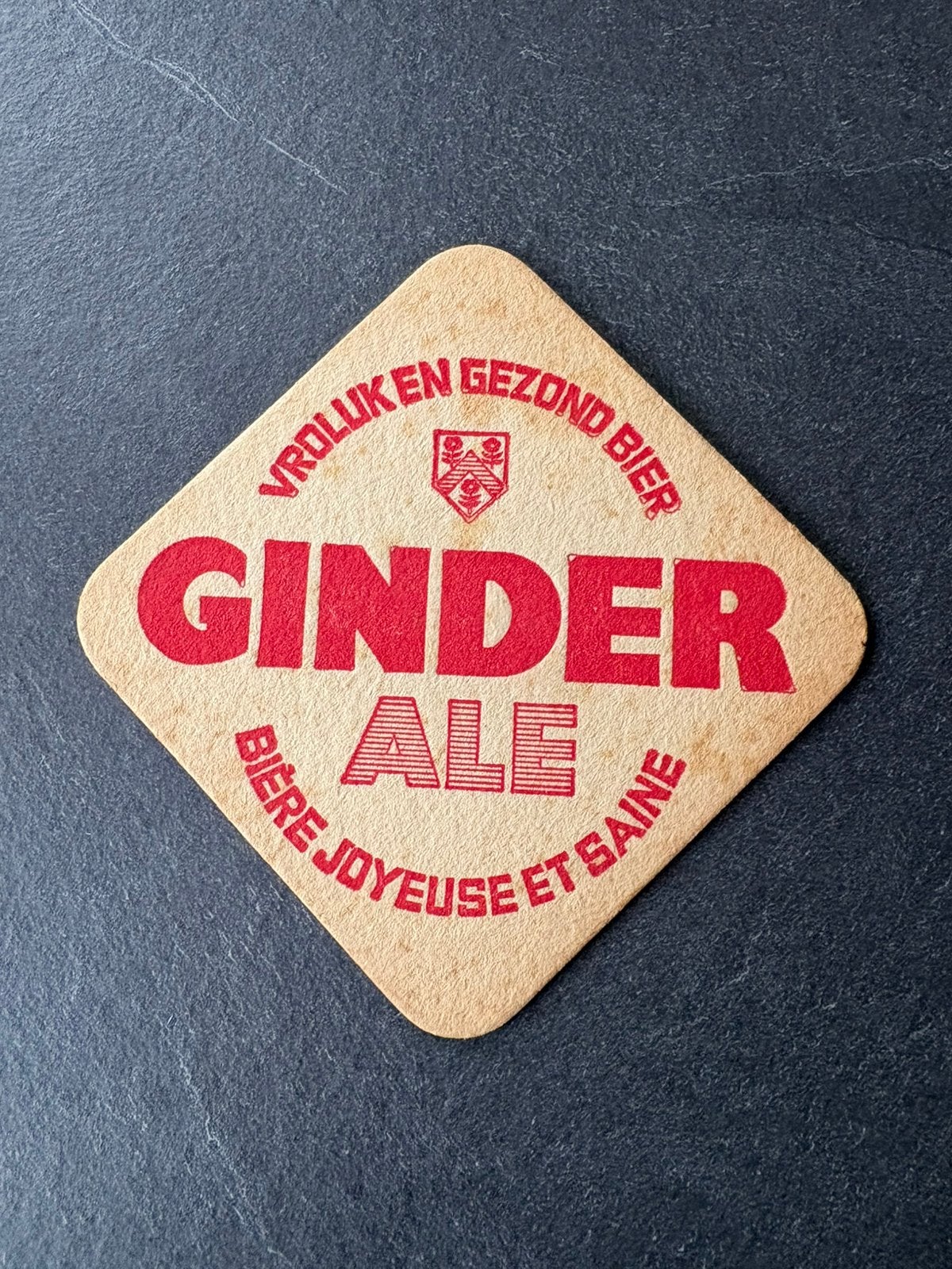 Ginder Ale 9,5 cm, bière heureuse et saine., Enlèvement ou Envoi