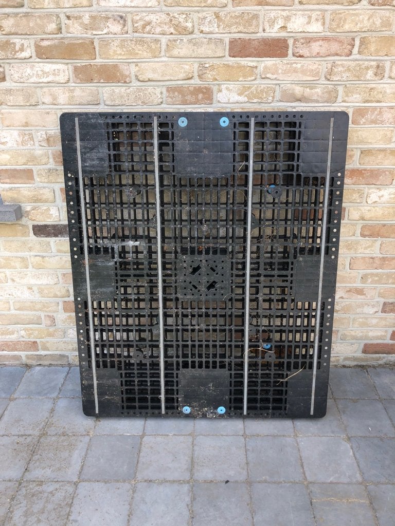 kunststof pallet, Ophalen, Zo goed als nieuw, 100 cm of meer, Overige typen