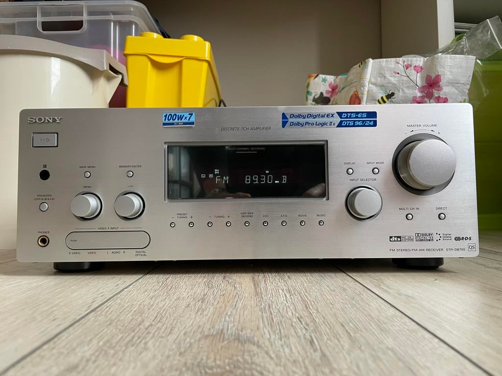 Sony ampli serie QS STRDB795, Ophalen, Zo goed als nieuw, Sony
