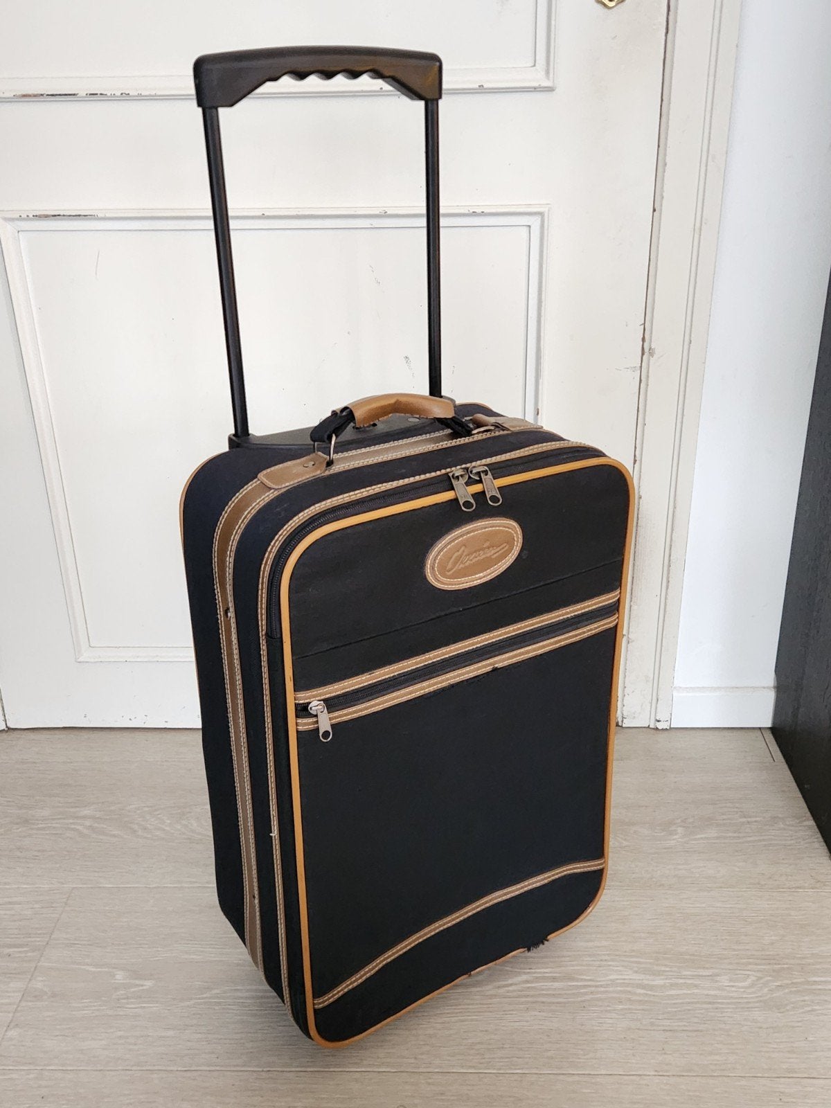 Trolley klein formaat reiskoffer 58x37cm, Ophalen, Gebruikt, Wieltjes