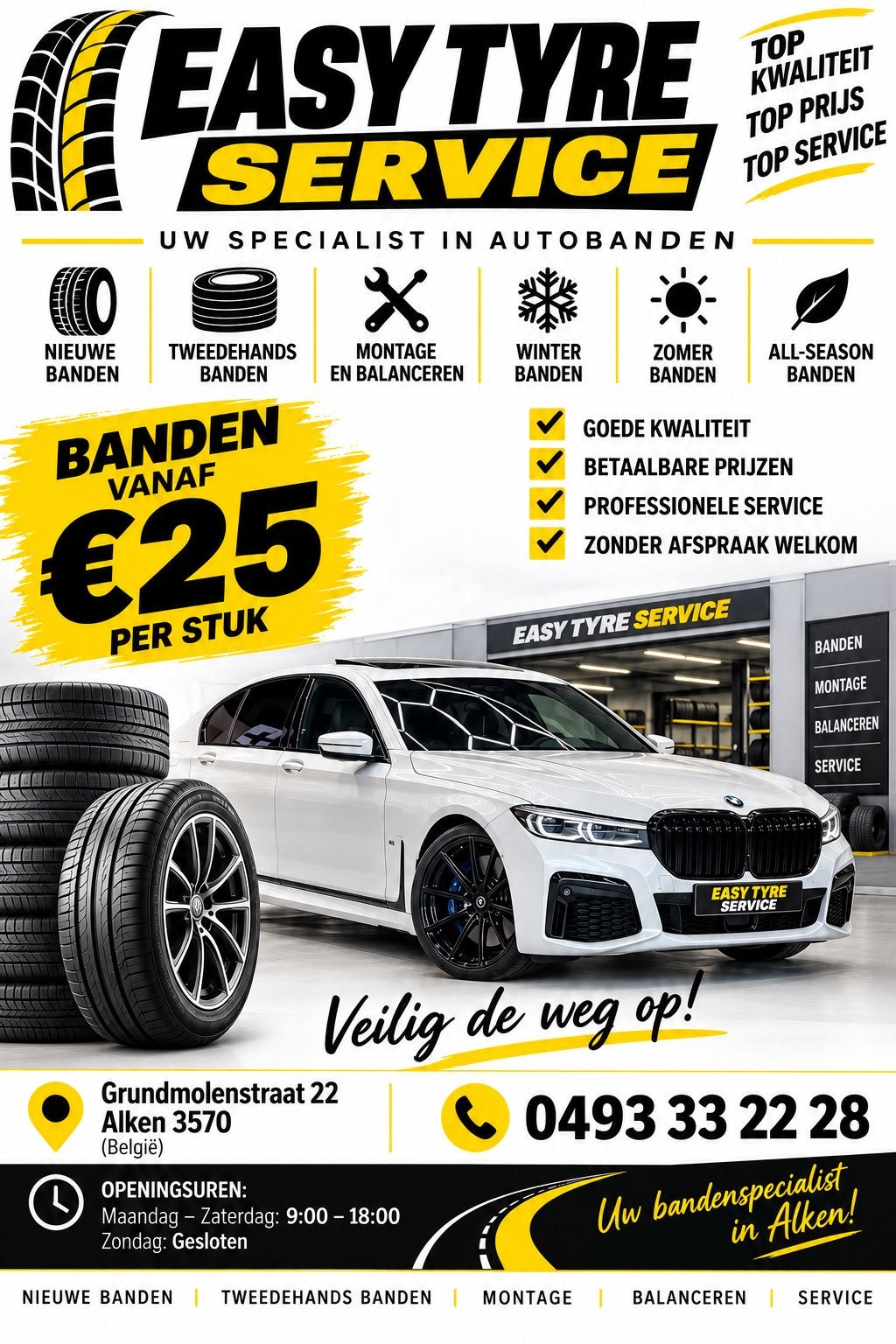 Adres:  Groenmolenstraat 22, 3570 Alken  0493 33 22 28, Ophalen of Verzenden