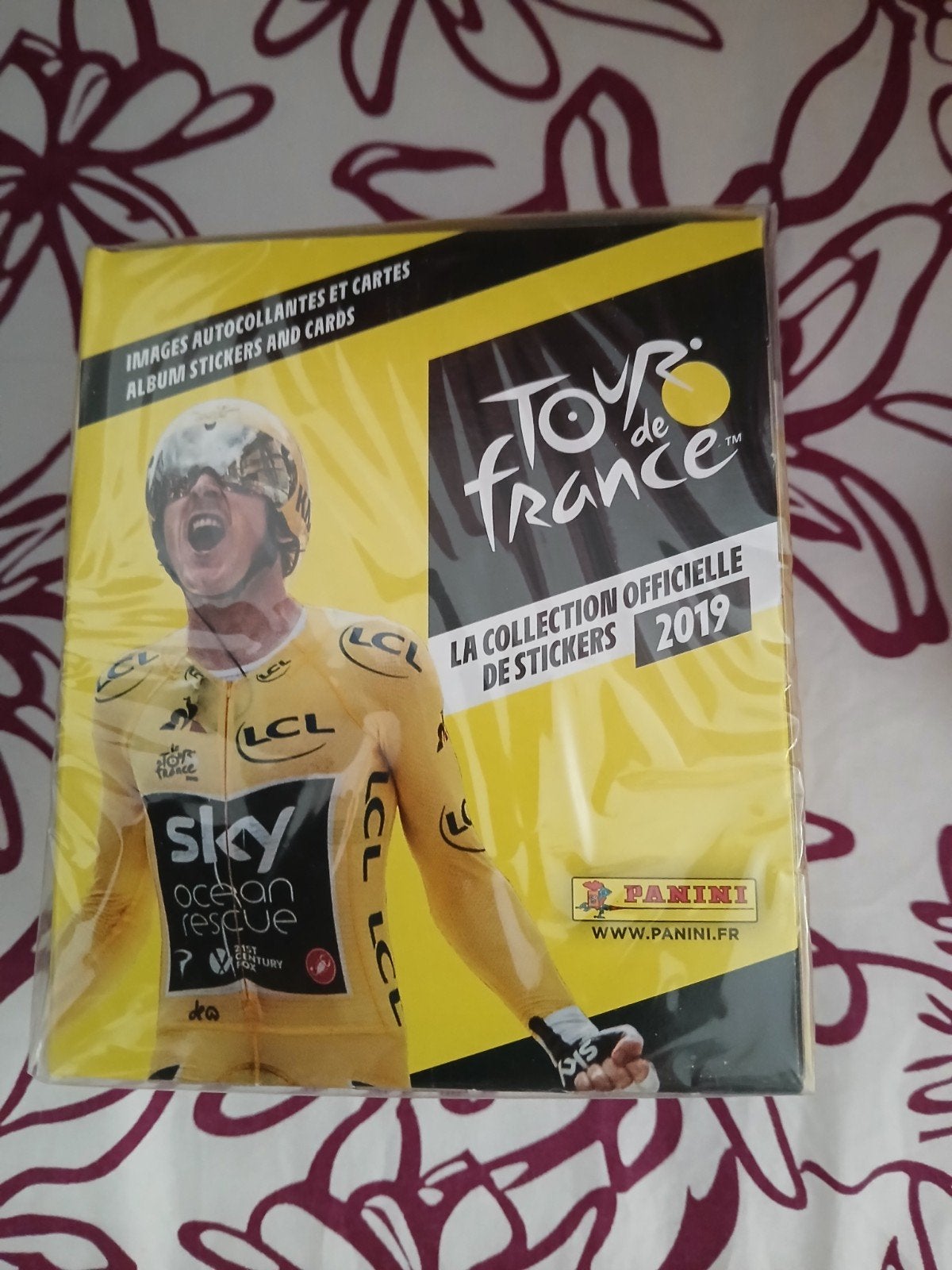 Panini Tour de France 2019 doos 50 +2 blister+voorgerecht, Ophalen of Verzenden, Nieuw, Meerdere stickers