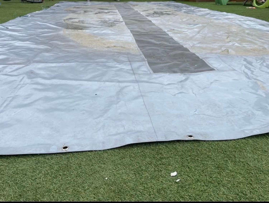 Winterzeil voor zwembaden 8x4m, Tuin en Terras, Ophalen, Zo goed als nieuw