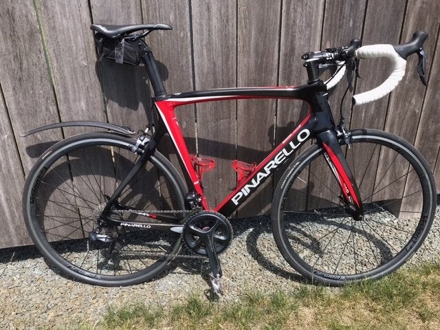 Pinarello F8, Fietsen en Brommers, Ophalen, 28 inch, Gebruikt, Velgrem