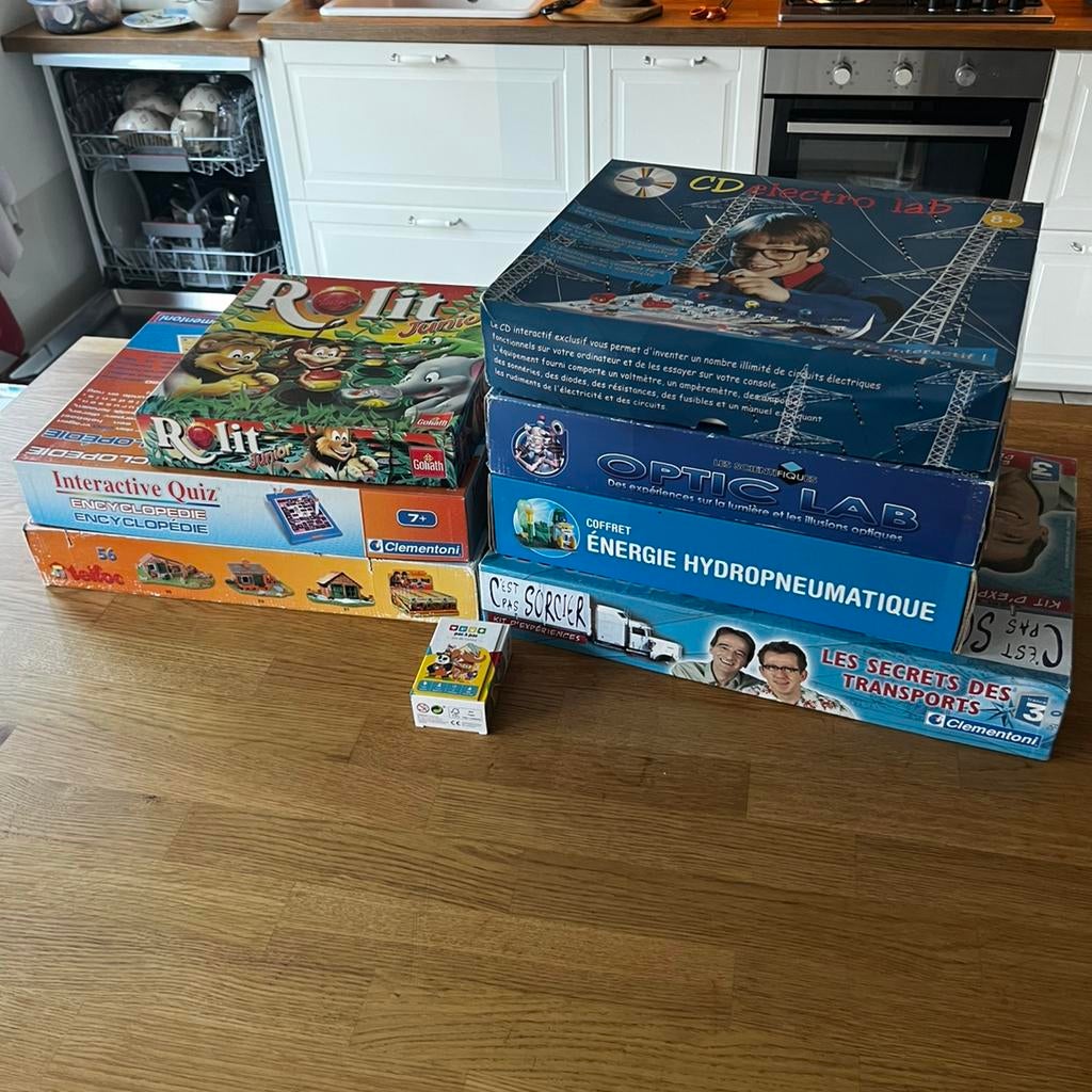 Bordspellen en educatieve/creatieve kits voor kinderen, Hobby en Vrije tijd, Ophalen of Verzenden, Gebruikt