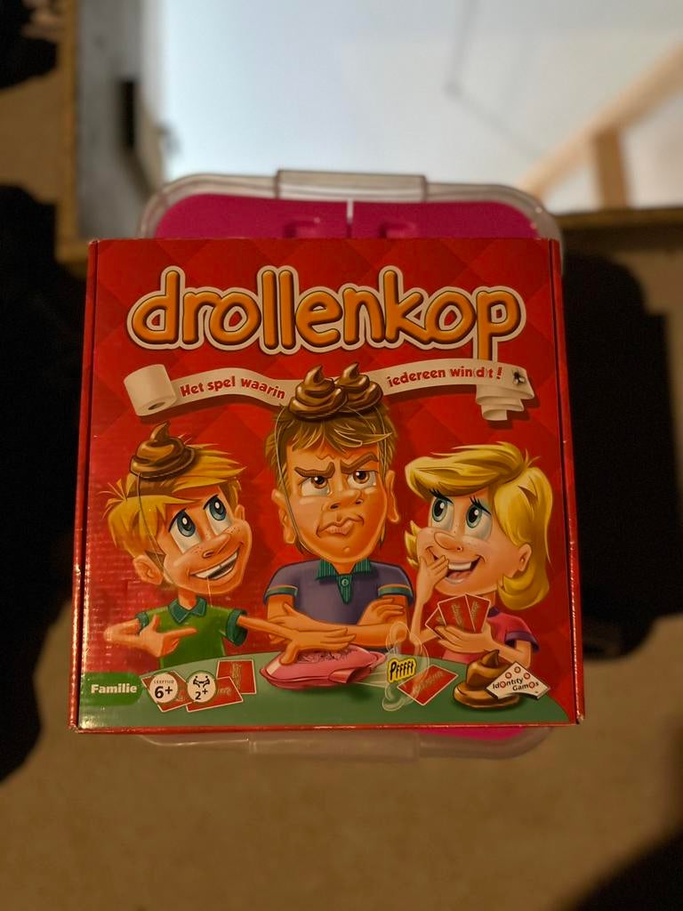 Spel drollenkop, Ophalen