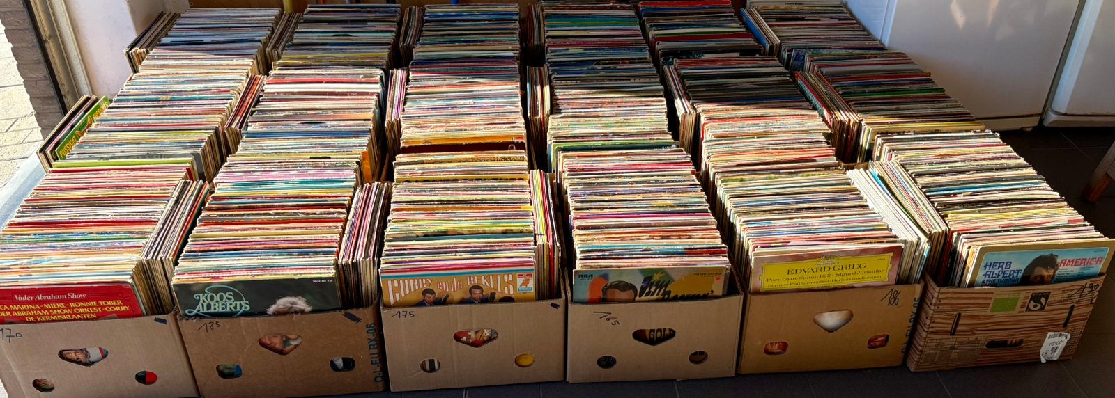 3050 verschillende LP’s, CD & DVD, Enlèvement, Comme neuf, Néerlandais