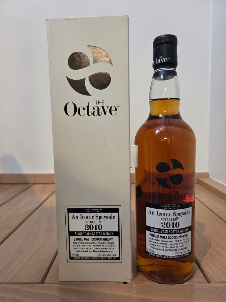 Een iconische Speyside Octave Whisky uit 2010, Ophalen of Verzenden, Vol