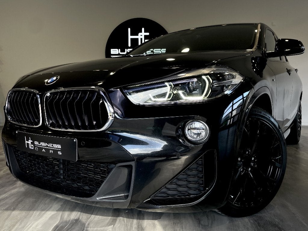 BMW X2 18i/ 1.5 iA/ BLACK ÉDITION/ PACK M/CUIR CHAUFFANT, X2, Zwart, Leder, 5 zetels