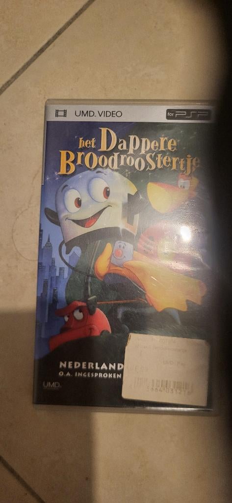 UMD-film het dappere broodroostertje!, Enlèvement ou Envoi, 1 joueur, Comme neuf, Autres genres
