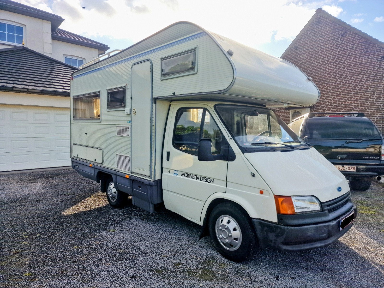 Stijlvolle Ford camper Mobilvetta Design skipper 55, Caravanes & Camping, Camping-cars, Particulier, jusqu'à 5, Alcôve, Ford, Ford
