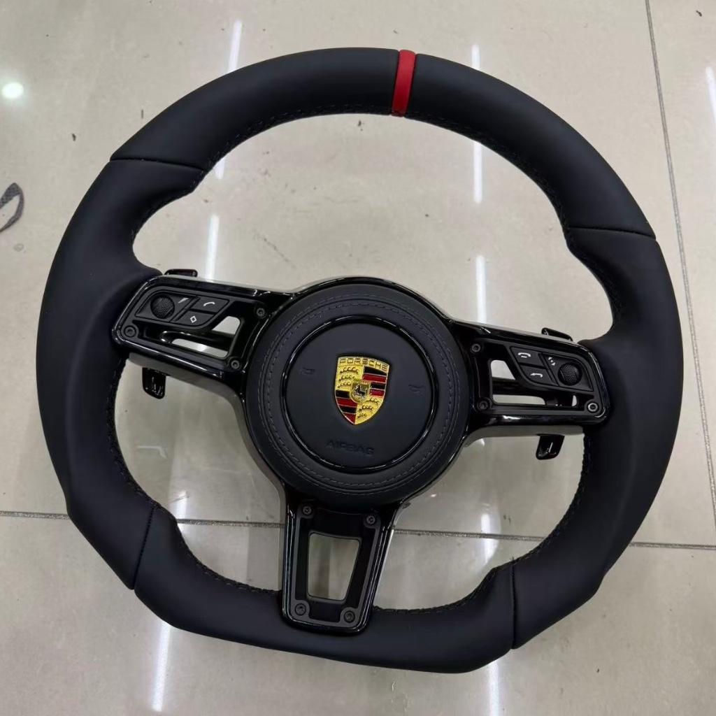 Porsche stuur sportief vlak verdikt upgrade, Auto-onderdelen, Besturing, Ophalen of Verzenden, Nieuw, Porsche