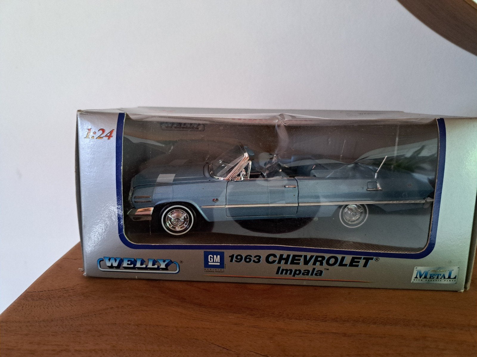 Welly 1963 Chevrolet Impala, Ophalen of Verzenden, Welly