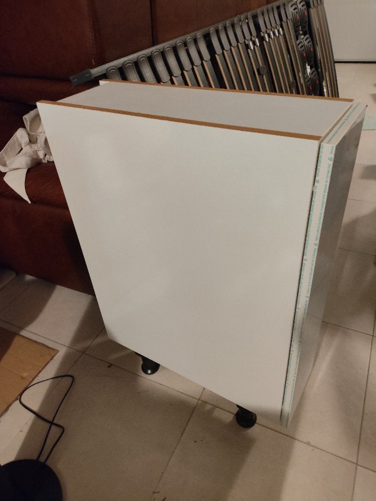 Meuble de Ixina, armoire un bas, 20cm largeur - Neuf, Maison & Meubles, Enlèvement, Neuf, Blanc, Moins de 50 cm