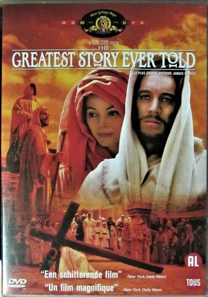 DVD HISTORISCH- THE GREATEST STORY EVER TOLD (ZELDZAAM), CD & DVD, DVD | Action, Historique, Enlèvement ou Envoi, Tous les âges
