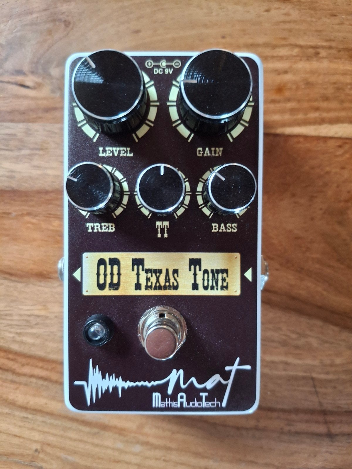OD texas tone (mathis audiotech), Enlèvement ou Envoi, Comme neuf, Distortion, Overdrive ou Fuzz