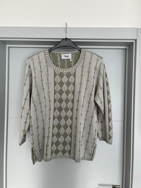 Pull met driekwartsmouw / maat 50, Kleding | Dames, Grote Maten, Tobago, Trui of Vest, Ophalen of Verzenden, Zo goed als nieuw