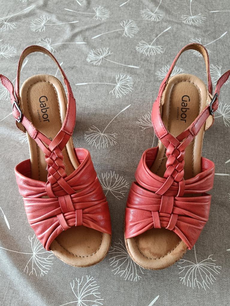 Sandalen merk Gabor maat 40, Ophalen, Gabor, Sandalen of Muiltjes, Zo goed als nieuw