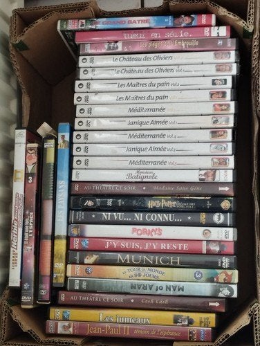 Lot de divers DVD idéal pour brocanteurs, CD & DVD, DVD | Autres DVD, Tous les âges, Enlèvement, Utilisé, Français