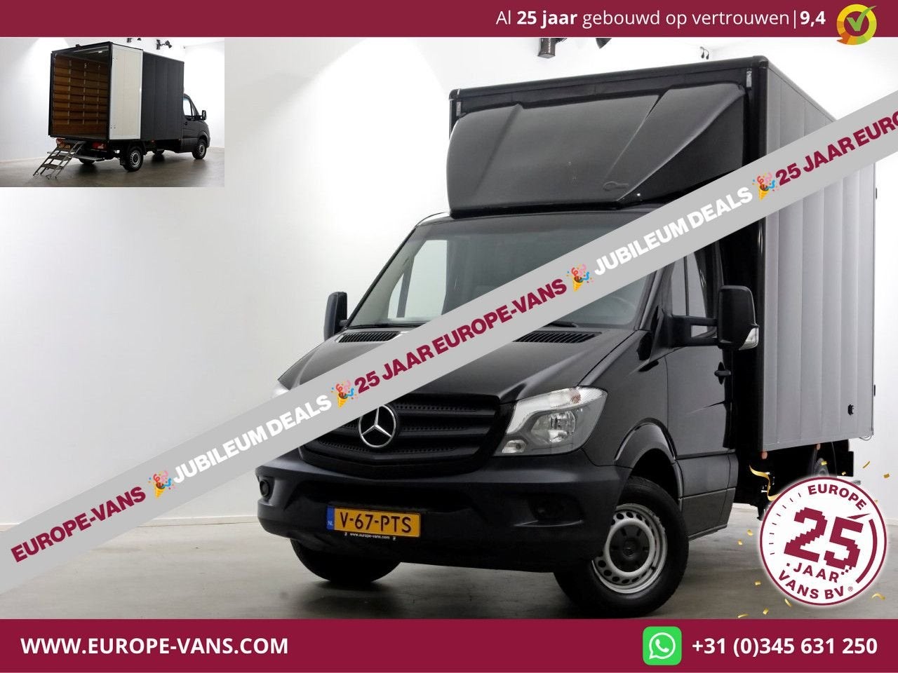 Mercedes-Benz Sprinter 313 CDI 130pk L2H1 Bakwagen met achte, Achat, Entreprise, Mercedes-Benz, 210 g/km