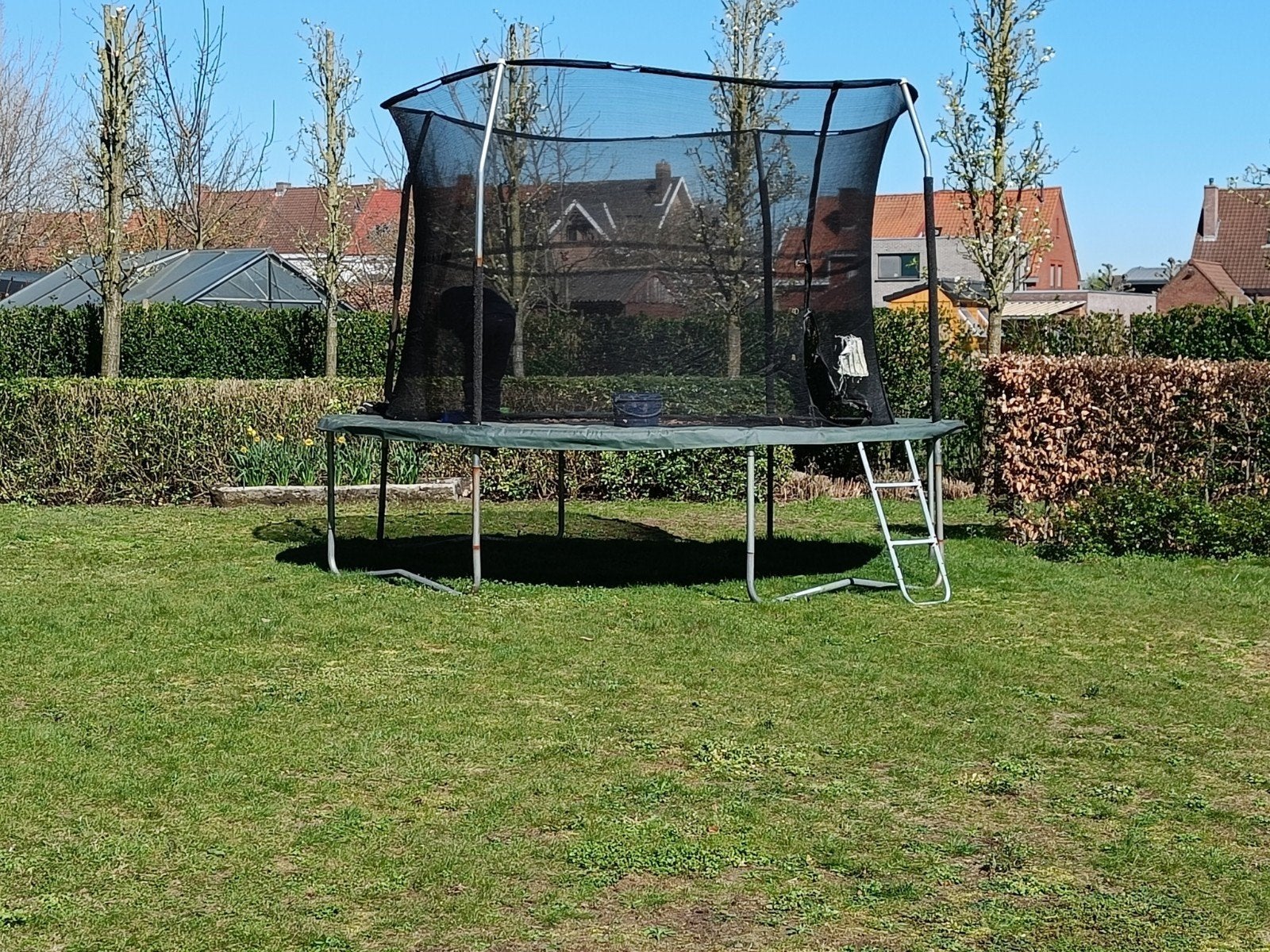 trampoline Jumpking 3m50, Enlèvement, Utilisé