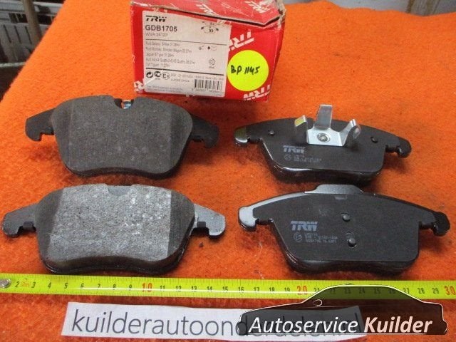 Remblokken voorzijde Jaquar S type II XF XK BP1145 TRW gdb17, -, -, Nieuw, -